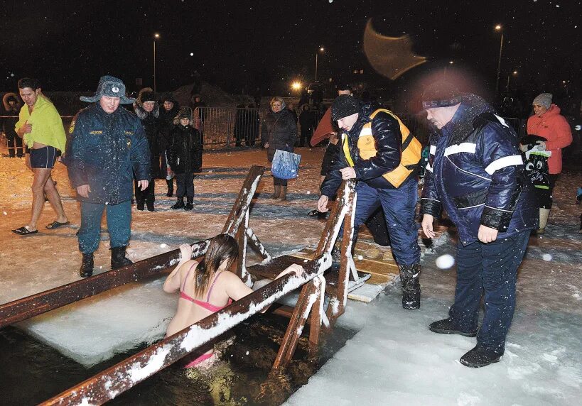 крещение воскресенск