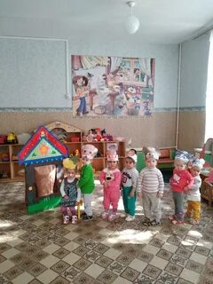 Инсценировка сказки в младшей группе