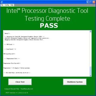 Test pass