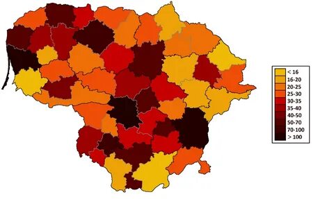 Численность населения литвы на 2023