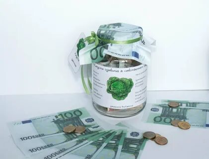 Подарок на свадьбу банка