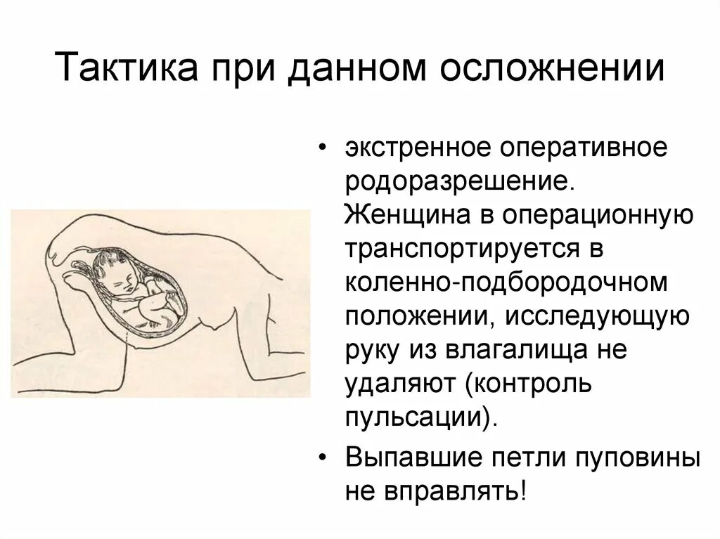 Беременность в поперечном положении
