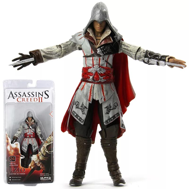 Ассасин крид цены. Фигурка ассасин 2 Эцио. Assassin's Creed Ezio фигурка. Assassins Creed 2 фигурка.