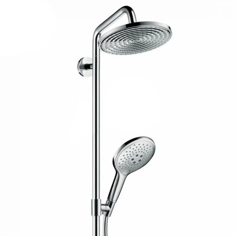 Душевая система Hansgrohe Raindance. Душевая система Hansgrohe Raindance select. 27117000 Hansgrohe. Душевая система Hansgrohe Raindance select s 240 Showerpipe. Душевая хансгрое