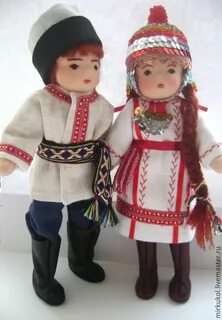 Тема кукла в национальном костюме