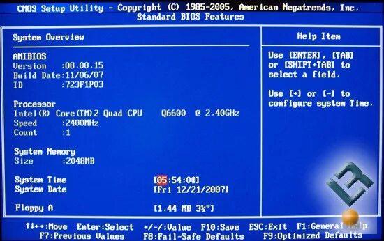 Cmos setup utility 1985