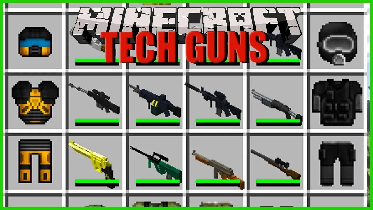 Tech gun mod. TECHGUNS 1.12.2. Мод теч Ганс. Оружие из мода TECHGUNS. Крафты оружия из мода TECHGUNS.