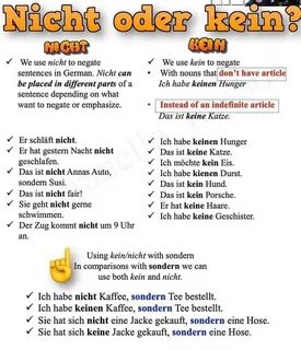 Nicht deutsch