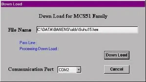 Menu downloader. Menu downloader