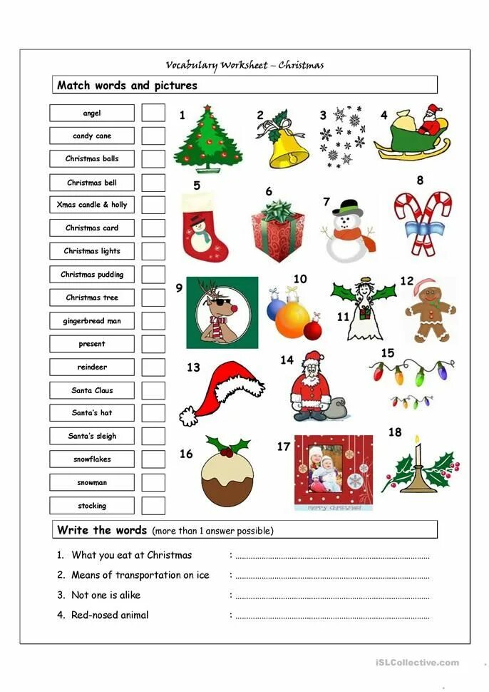 New year esl lesson