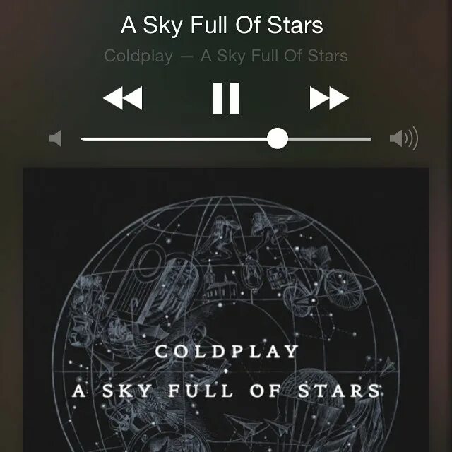 A sky full of stars cale.