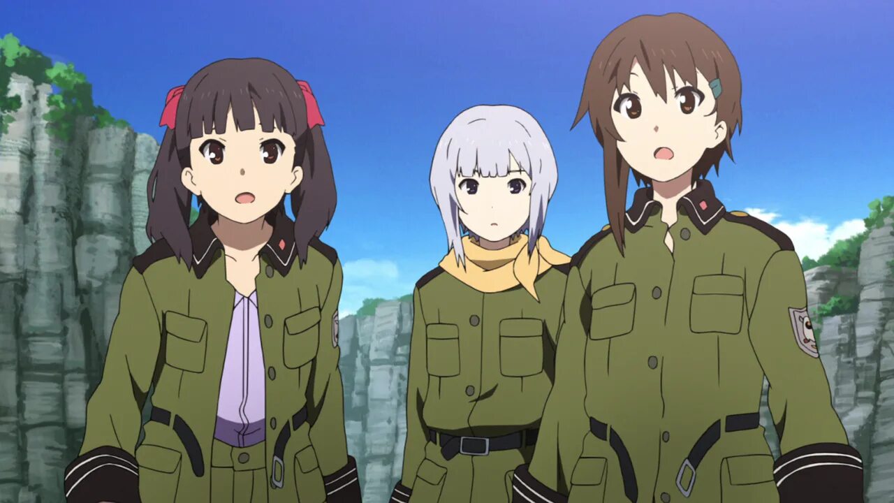 Семь небес песня. Sora no woto аниме. so ra no wo to аниме. sora no woto танк. звуки небес / so ra no wo to.