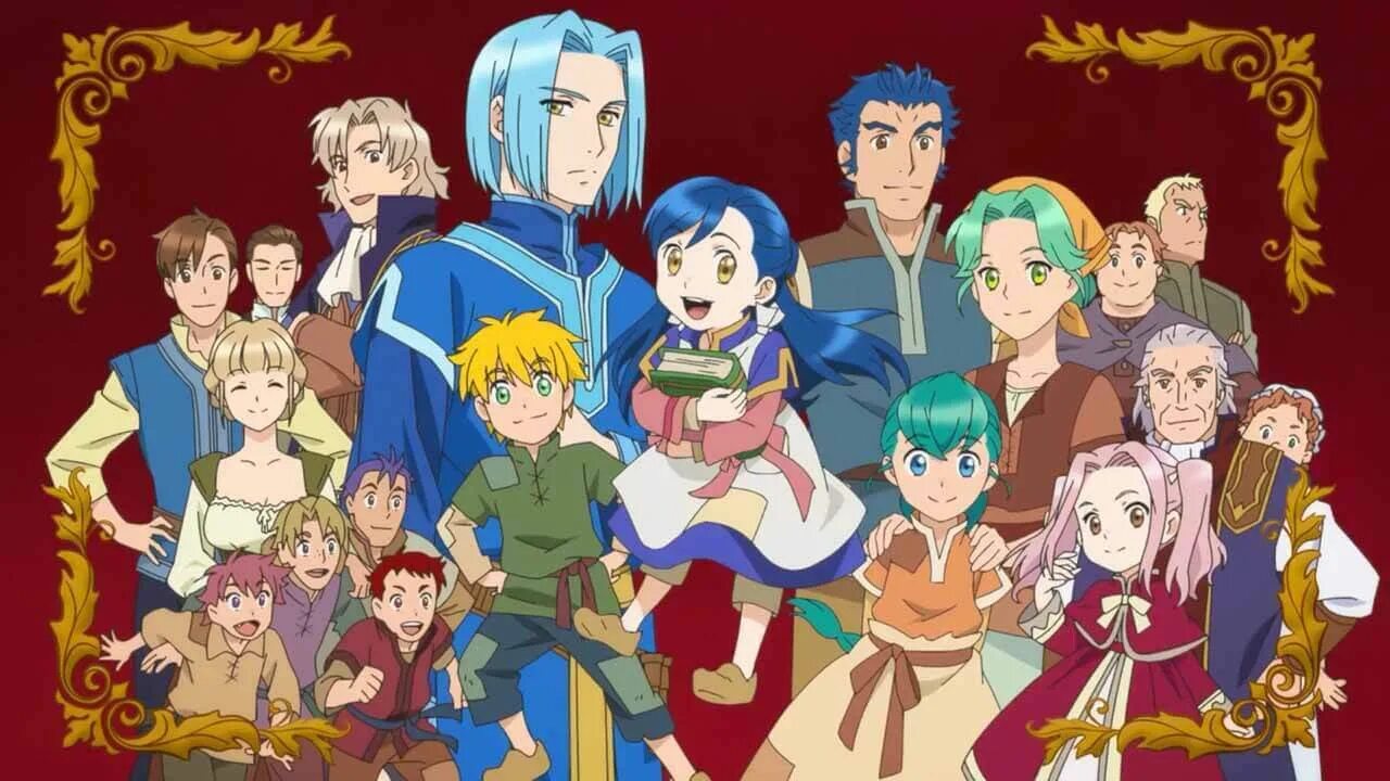 Книжный червь 4. Власть книжного червя аниме. Власть книжного червя / honzuki no gekokujou: shisho ni naru tame ni wa shudan wo erandeiraremasen. Власть книжного червя аниме. Книжный червь 4.