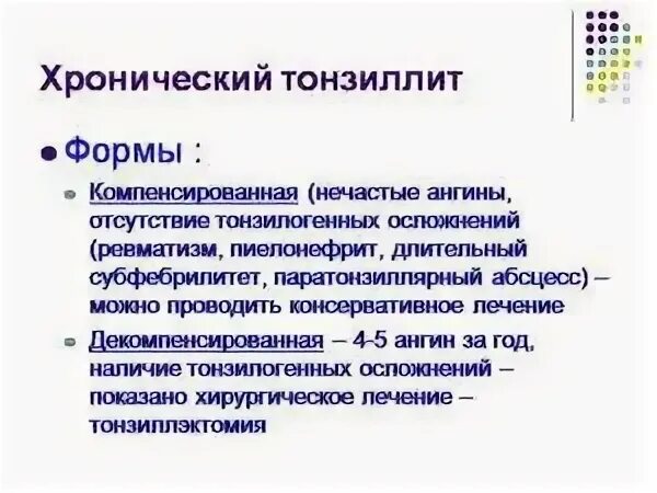 Компенсированная форма это