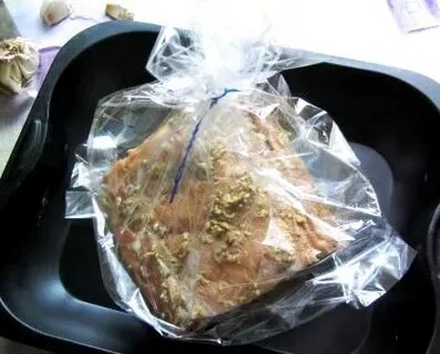 Рецепт мясо запеченное в духовке в рукаве