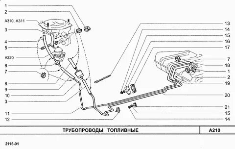 Ваз 2115 система