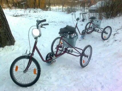 Как сделать 3 колесный