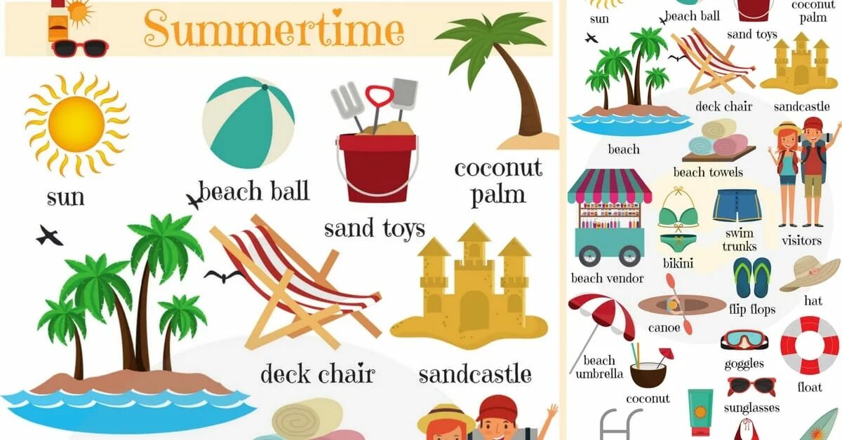 Summer activities vocabulary. Vocabulary for summer. Summer activities. Лексика по теме каникулы. Английская лексика на тему лето.