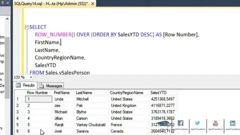 Sql is number