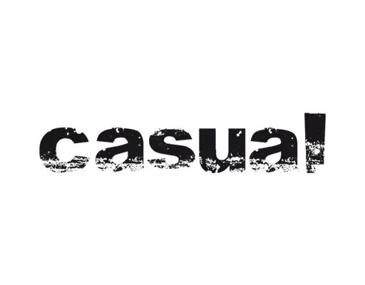 Casual stock script. Casual логотип. кэжуал надпись. логотип в стиле кэжуал. кэжуал магазин логотип.