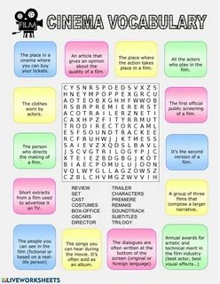 Films vocabulary