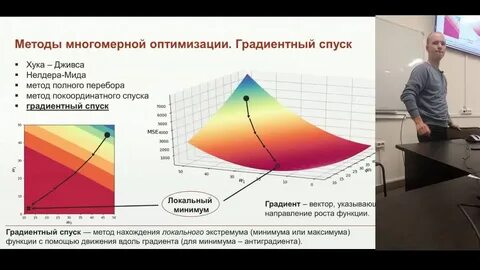 Градиентный спуск в машинном обучении