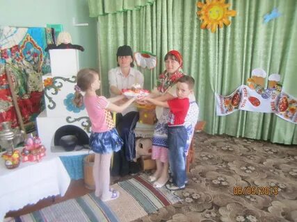 Праздник пасхи в доу
