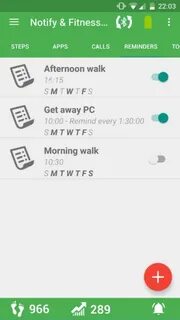 Notify fitness