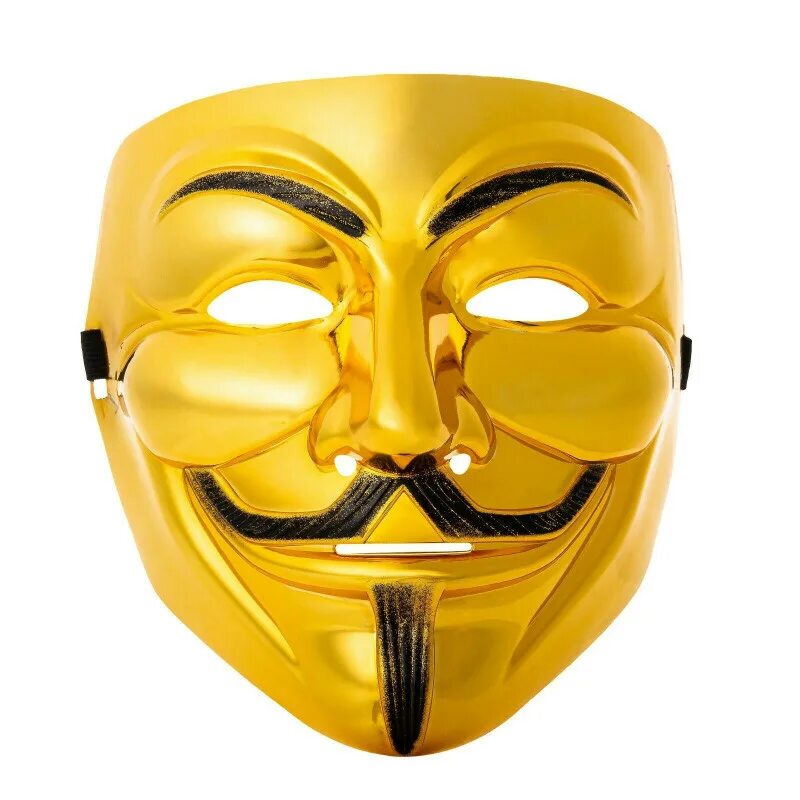 Маска Гая Фокса (Анонимуса). Анонимус Кондор маска Золотая. Маски купить омск