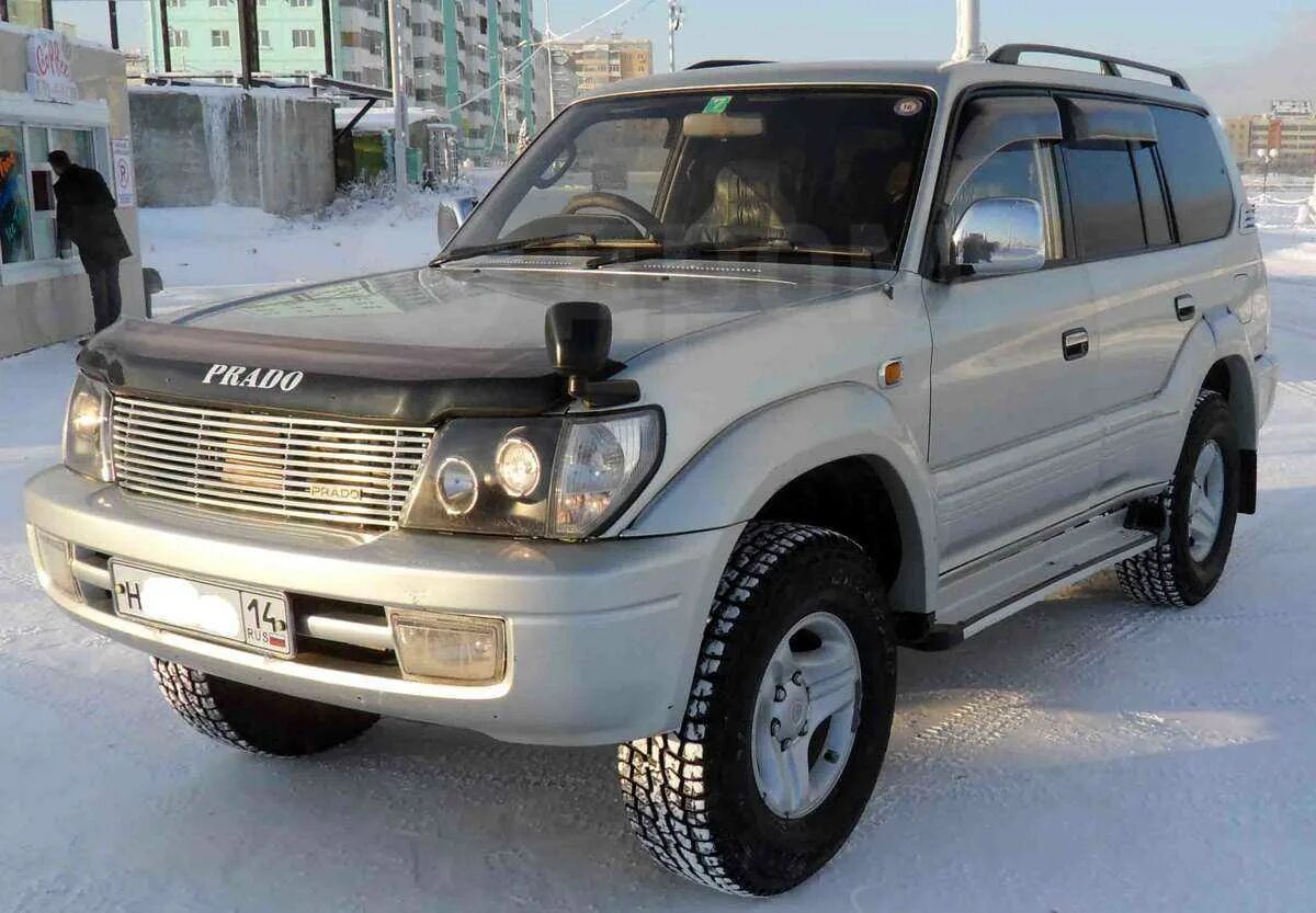 Купить авто город хабаровск. Land Cruiser Prado 1999. Тойота ленд Крузер Прадо 1999 года. Ленд Крузер Прадо 99 года. Тойота ленд Крузер 1999 года.