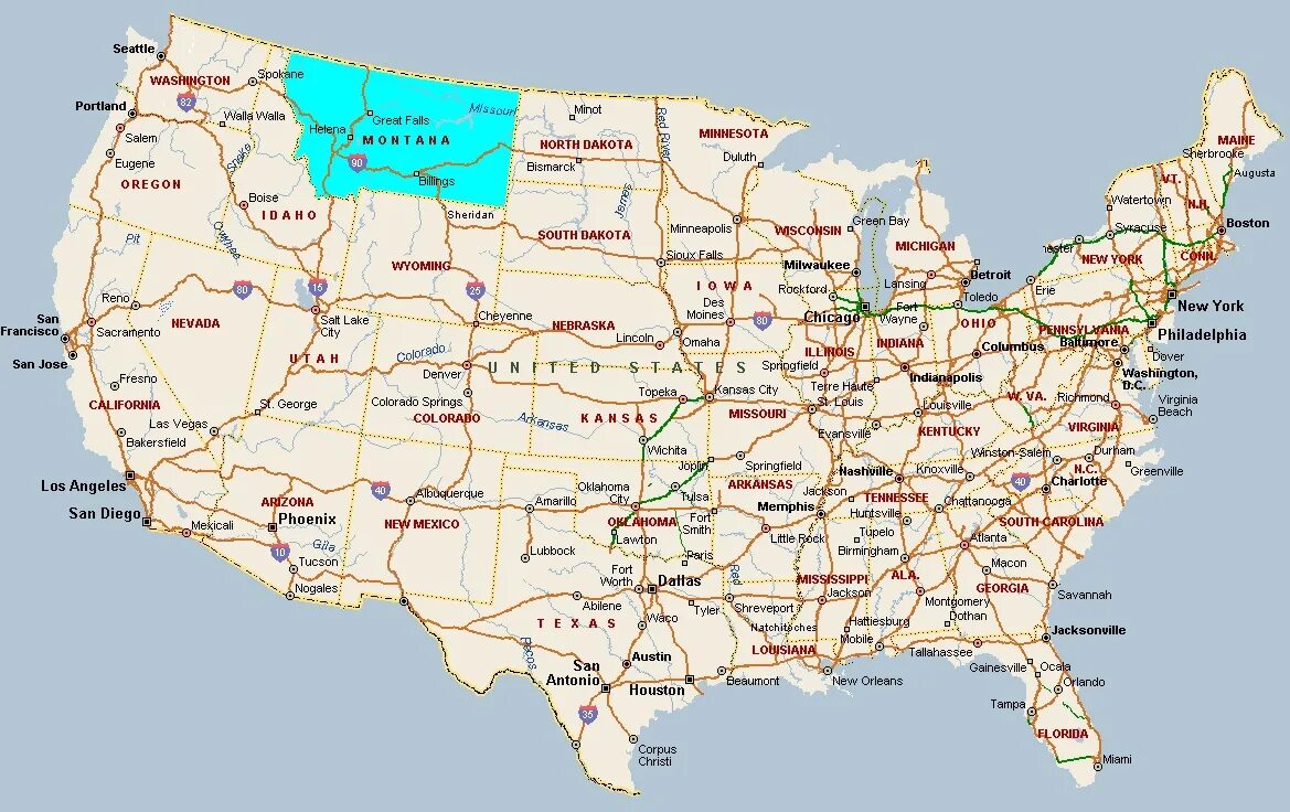 Америка штат Монтана. Штат Монтана на карте США. Штат Монтана карта Штатов. Штаты США Монтаны. Штат монтана на карте
