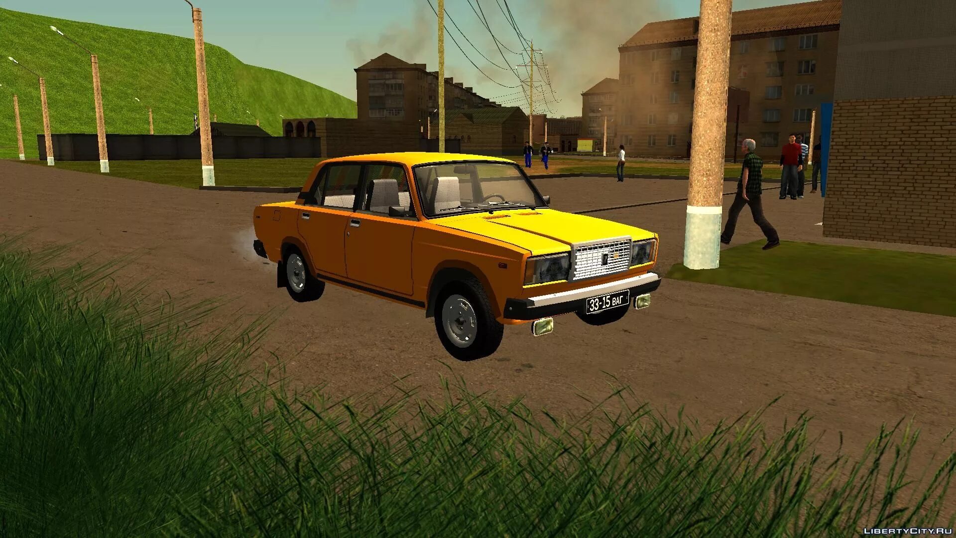 Гта сан андреас ссср. ВАЗ 2107 Grand Theft auto. ВАЗ 2107 крмп. ВАЗ 2107 v1 ГТА са. ВАЗ 2107 Жигули для ГТА Сан андреас.