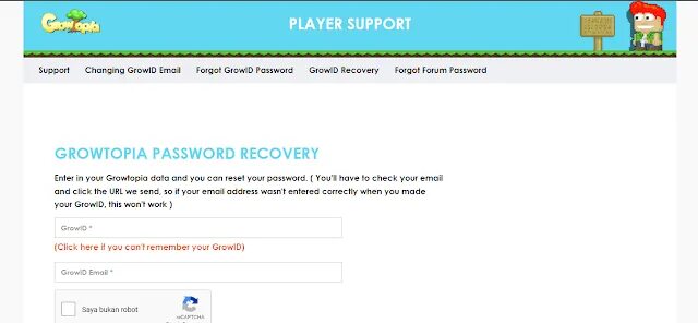 Password can t change