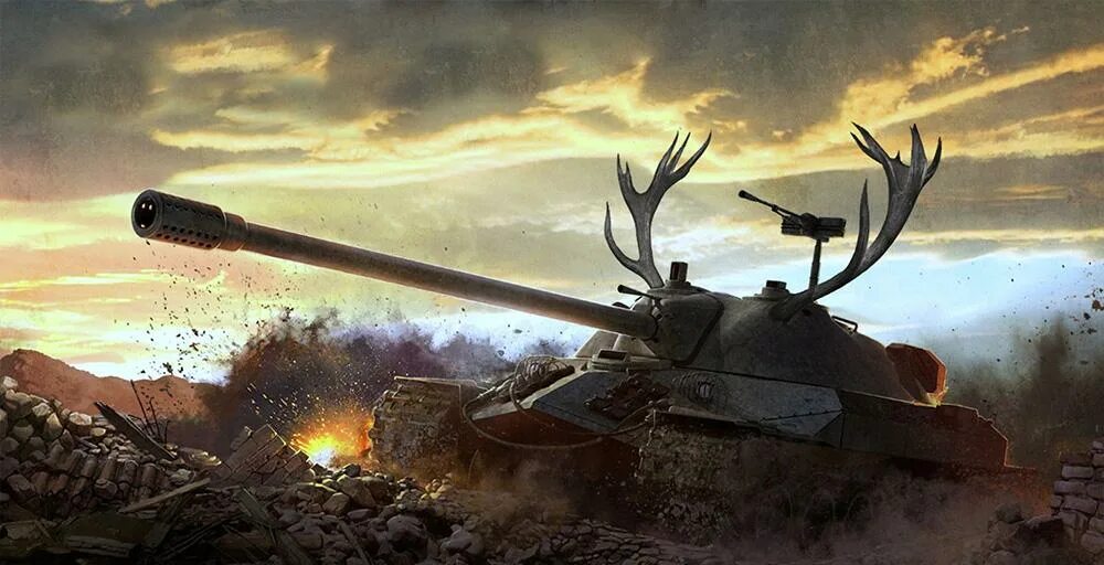 Олень World of Tanks. Олень в танке. Танковый олень. Олень в танках.