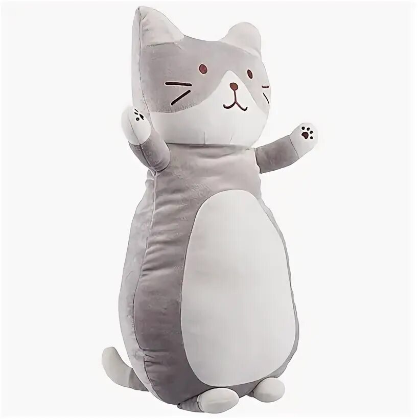 Кот 70 см. Серый кот игрушка. мягкая игрушка серый котик. мягкая игрушка большой серый кот. серые коты игрушки.