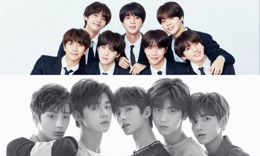 Группа BTS лейбл. Участники группы txt bighit. БТС И тхт. БТС дебют.