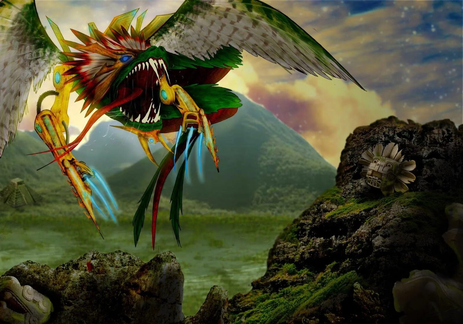 Кетцалькоатль мифология. Бог кецалькоатль-кукулькан. Бог кецалькоатль-кукулькан. Пернатый змей кецалькоатль. Кетцалькоатль дракон ацтеков.