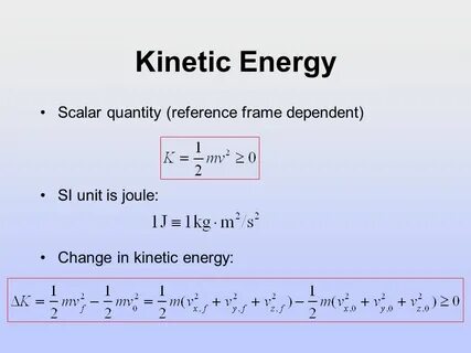 Change energy
