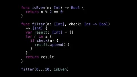Swift coding
