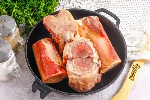 Мозговые кости в духовке