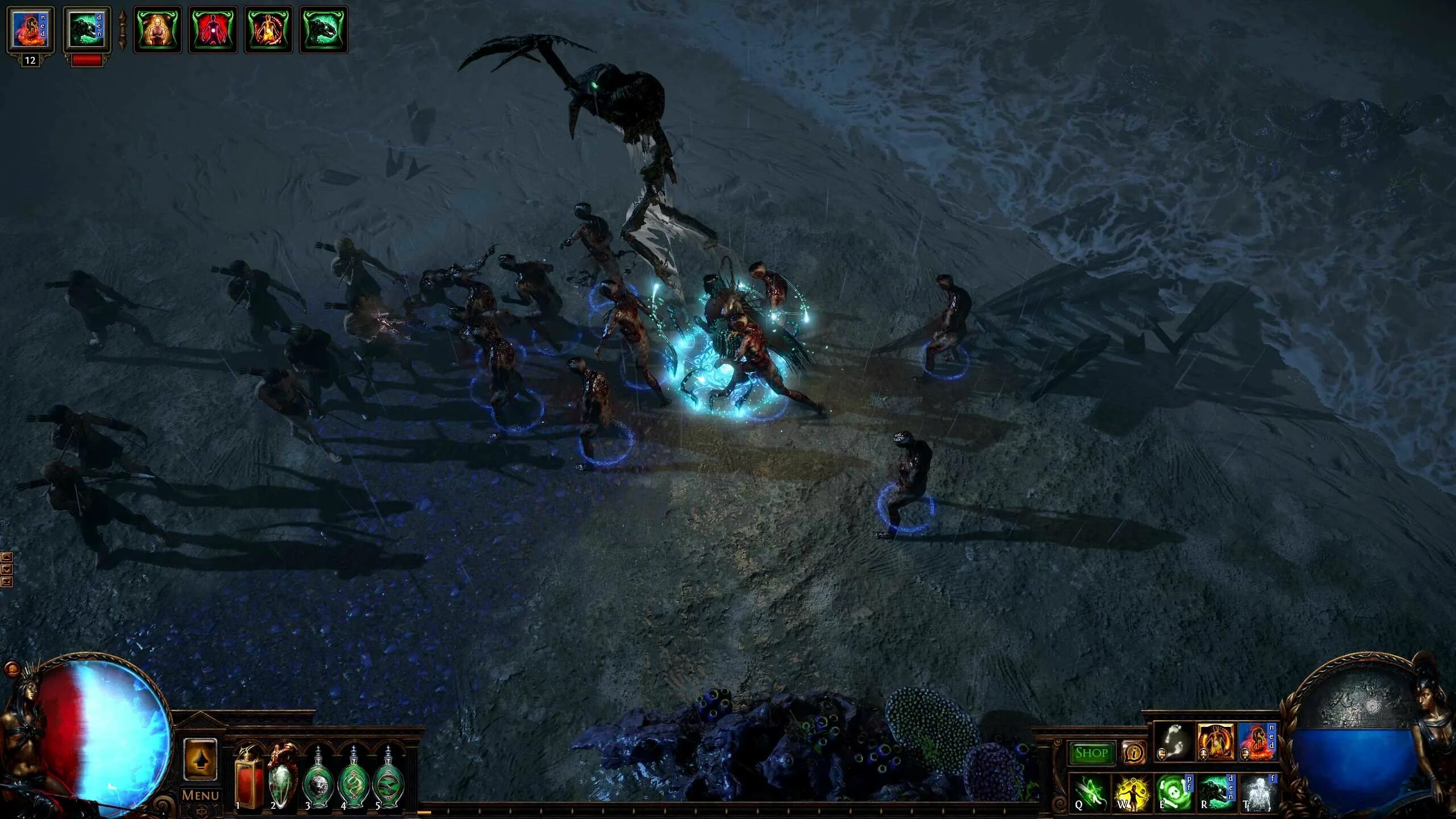 Poe 2 порча. Poe призыватель. poe некромант. разбойничья гавань path of exile. carrion финал.