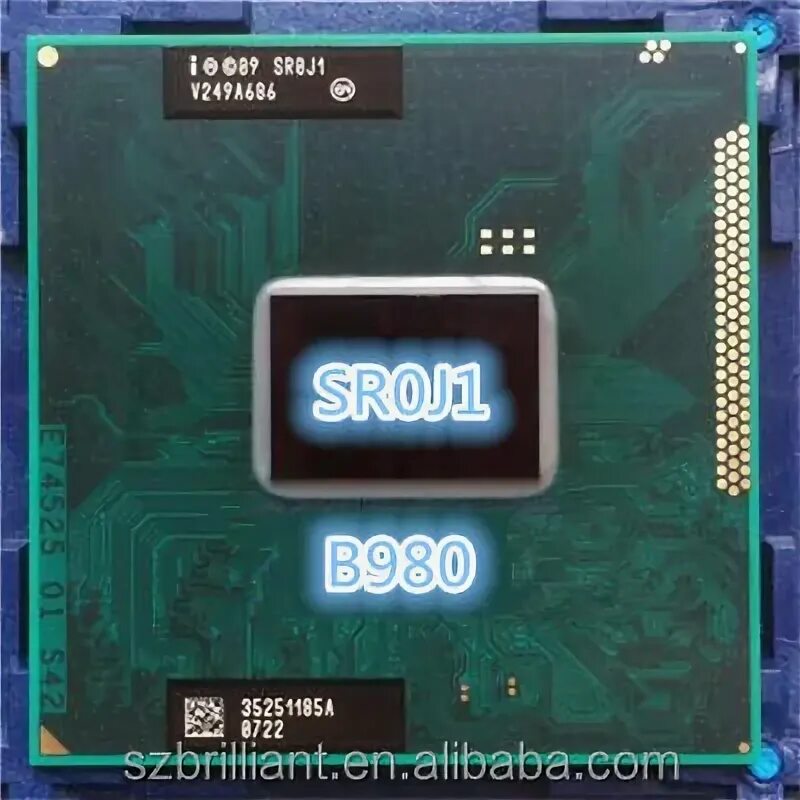 Intel pentium cpu b980. Pentium b980. sr0j1 процессор. b980 процессор. intel b980.