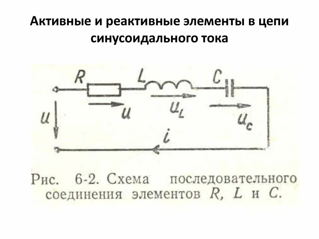 Активные и реактивные элементы в цепи переменного тока. Активные элементы электрич цепи переменного тока. Реактивные элементы электрической цепи. Активная и реактивная компоненты тока.