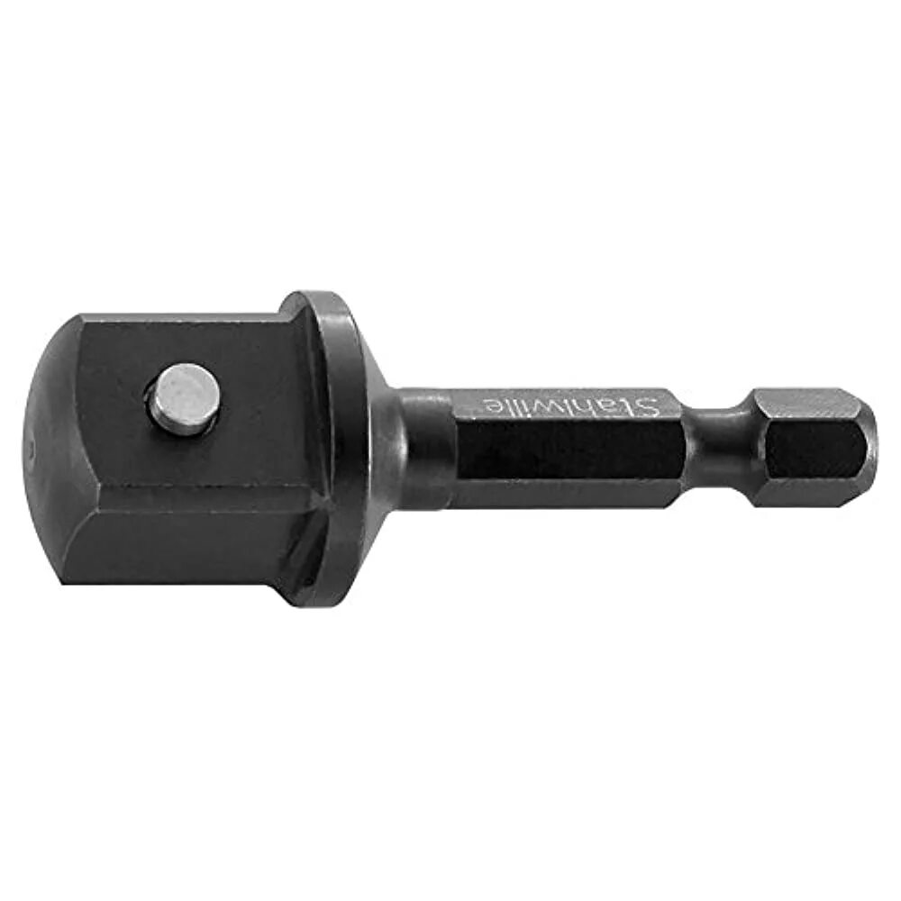 Адаптер ударный с 1/2" квадрат на 1/4" hex Bosch (2608551110). Адаптер ударный с 1/2″ квадрат на 1/4″ hex Bosch. Переходник 1/2 квадрат на 1/4 шестигранник. Адаптер шестигранник 1/4" - квадрат 1/2" Импакт. Адаптер 1 2 бита