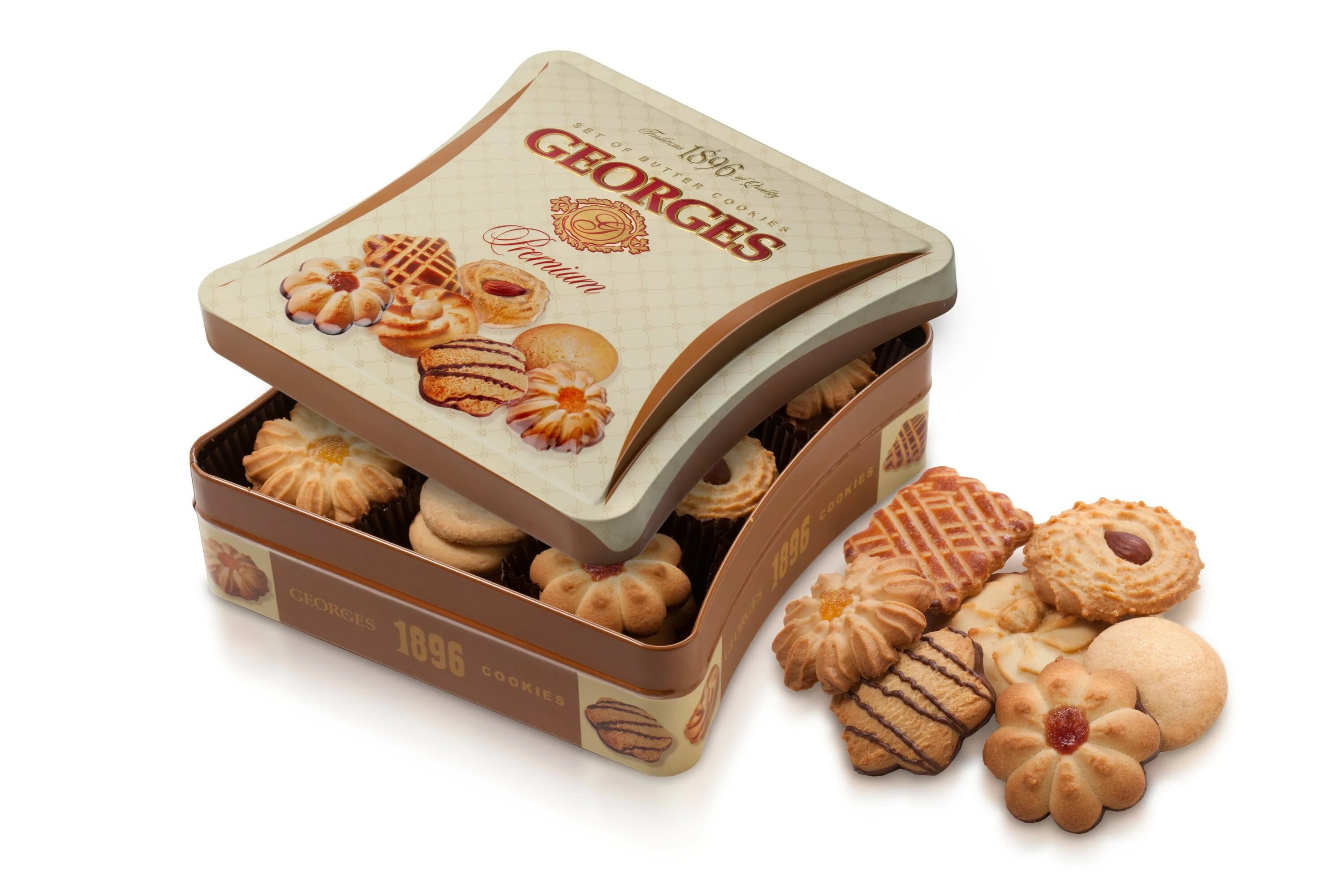 привезли коробку печенья. печенье в упаковке. коробочки для пирожных. печенье бискотти ноттэ. печенье в металлической коробке.