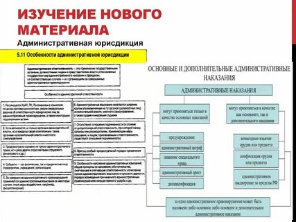 Должностные лица и органы административной юрисдикции