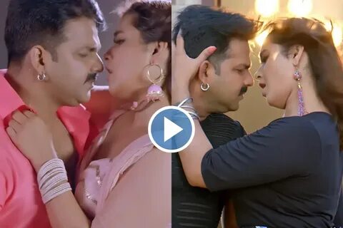 Pawan Singh and Kajal Raghwani's first on screen KISS goes viral in th...