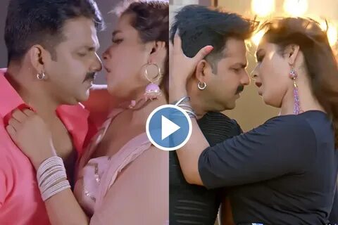 1200px x 800px - Pawan Singh and Kajal Raghwani's first on screen KISS...