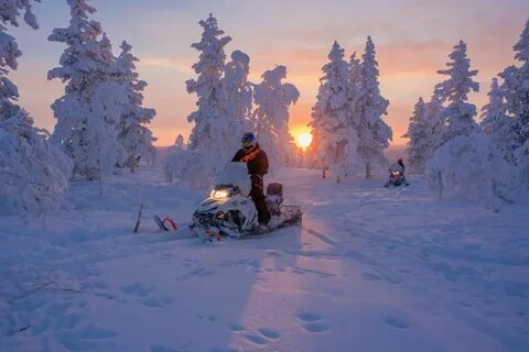 Прокат снегоходов