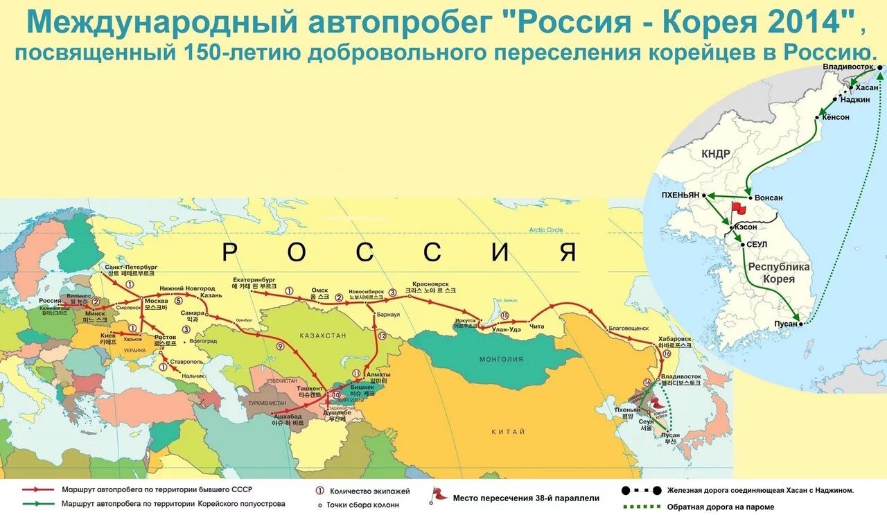 С какой кореей граничит россия